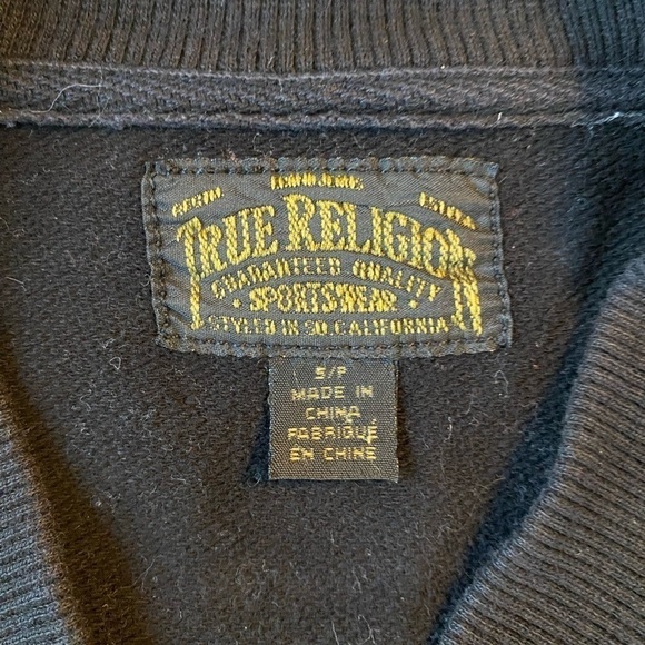 TRUE RELIGION MEN'S RUNNER ZIP JACKET size small - Picture 12 of 14